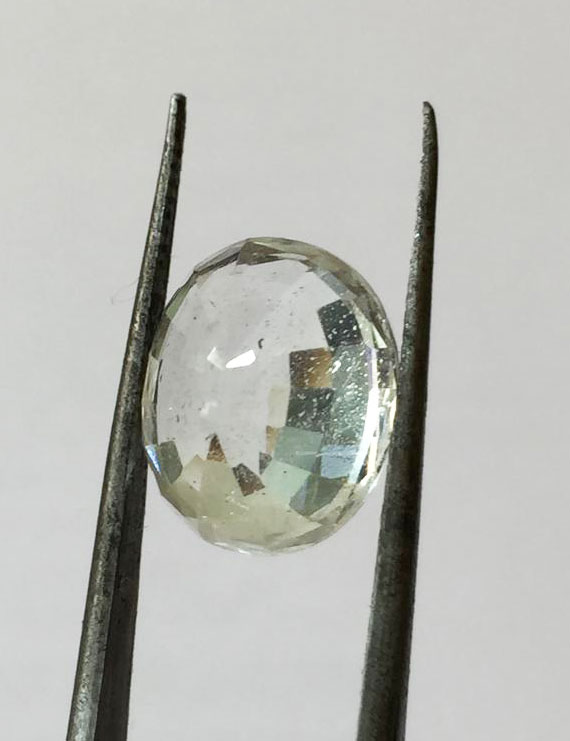 8.34 Ratti (7.51 ct) Natural Certified White Topaz